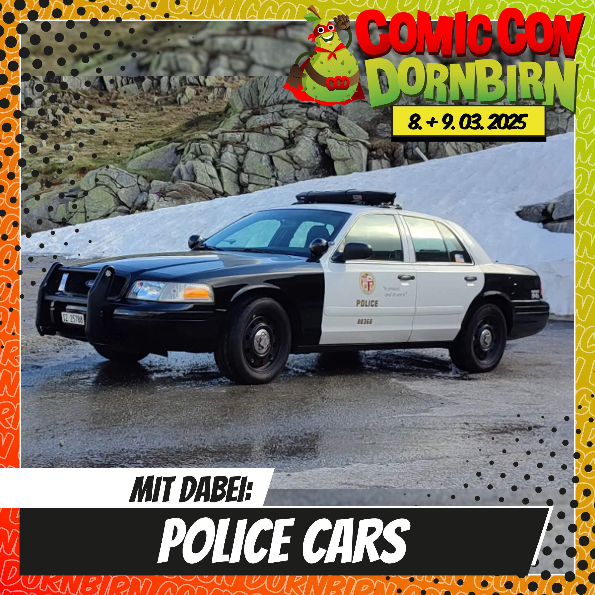 police cars