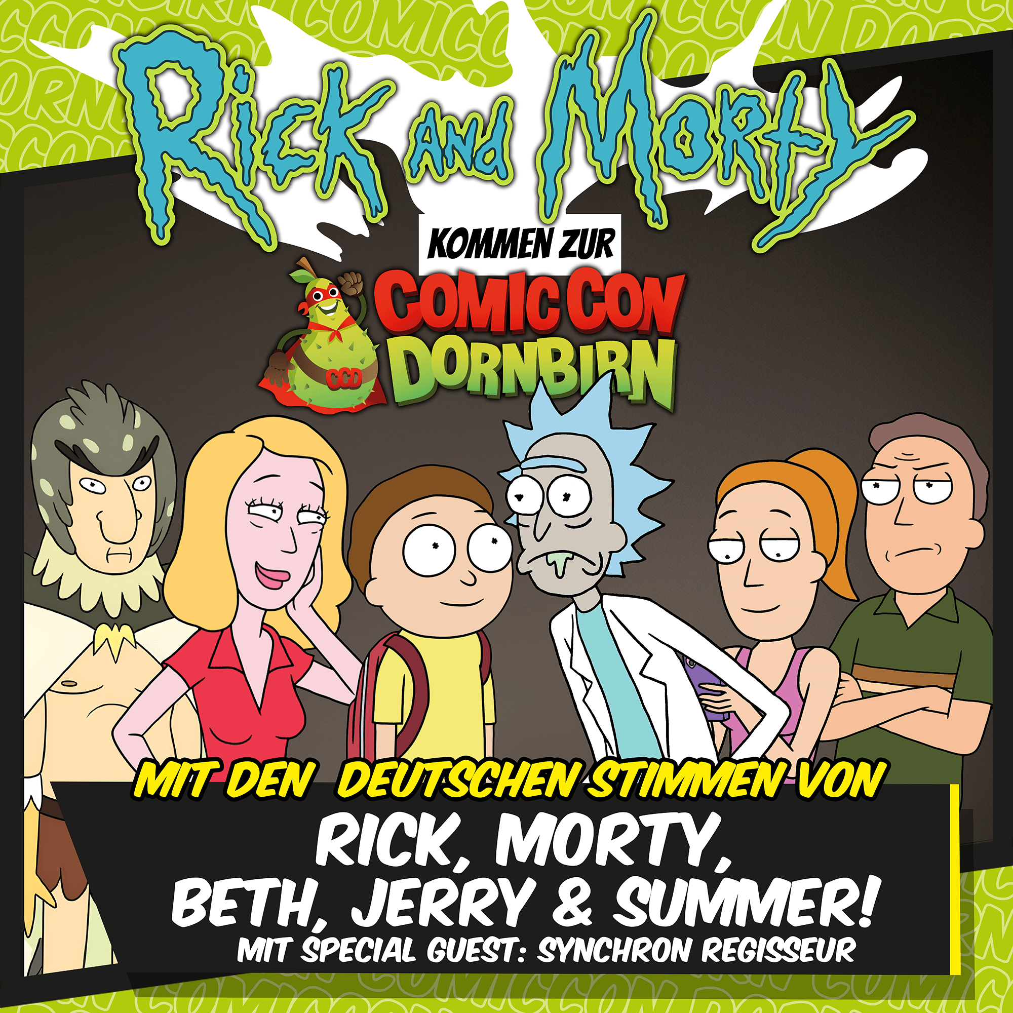 Rick and Morty lineup
